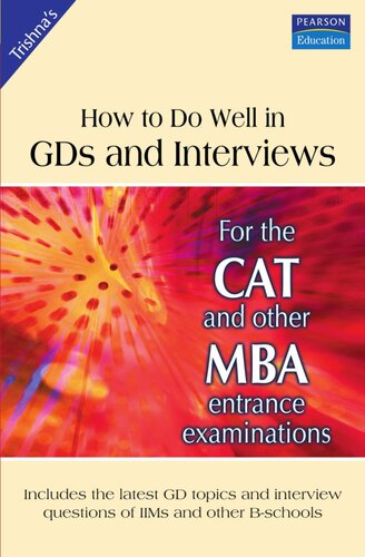 How To Do Well In Gds And Inverviews For The Cat And Other Mba Extrance Examinations Trishna Knowledge Systems