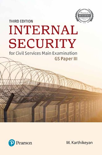 Internal Security For Civil Services Main Examination Gs Paper Iii 3rd Edition M Karthikeyan
