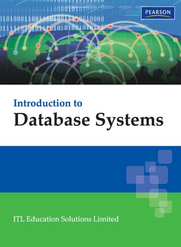 Introduction To Database Systems Itl Education Solutions Limited