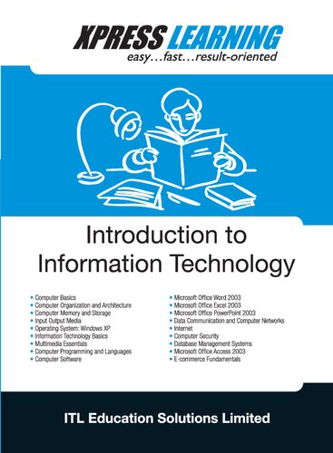 Introduction To Informaiton Technology Express Learning Itl Education Solutions Limited
