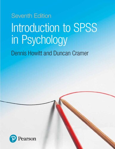 Introduction To Spss In Psychology 7th Edition Denniss Howitt