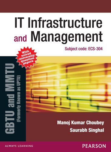 It Infrastructure And Management For The Gbtu And Mmtu Subject Code Ecs304 Manoj Kumar Choubey