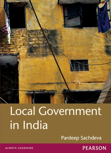 Local Government In India Pardeep Sachdeva