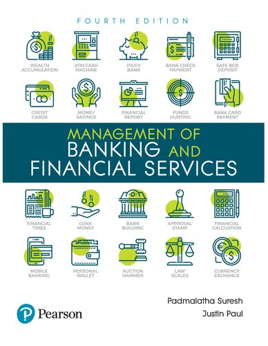 Management Of Banking And Financial Services 4th Edition Padmalatha Suresh Justin Paul
