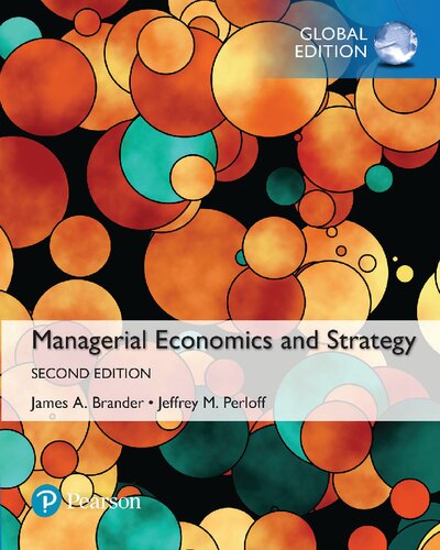 Managerial Economics And Strategy The Pearson Series In Economics 2nd Edition Jeffrey M Perloff