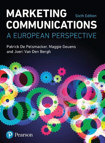 Marketing Communications A European Perspective 6th Edition Patrick De Pelsmacker