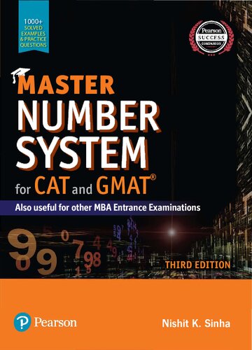 Master Number System For Cat And Gmat 3rd Edition Nishit K Sinha