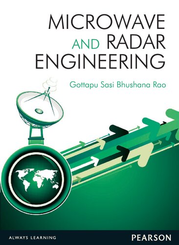 Microwave And Radar Engineering Gottapu Sasi Bhushana Rao