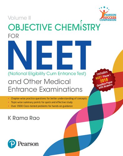Objective Chemistry For Neet And Other Medical Entrance Examinations Vol Ii K Rama Rao