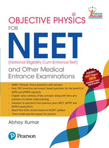 Objective Physics For Neet And Other Medical Entrance Examinations Abhay Kumar