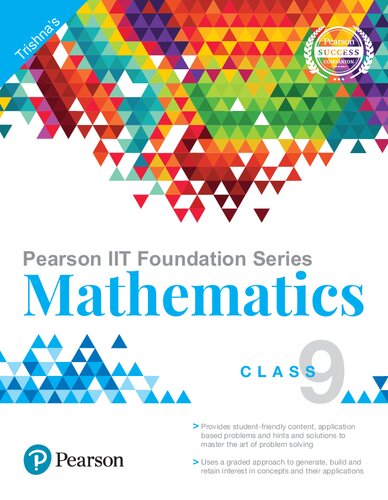 Pearson Iit Foundation Series Mathematics Class 9 7th Edition Trishna Knowledge Systems