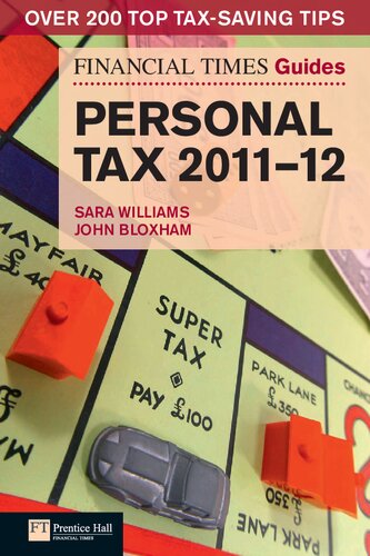 Ft Guide To Personal Tax 201112 Financial Times Series 6th Edition Sara Williams