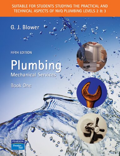 Plumbing Mechanical Services Book 1 5th Edition G J Blower