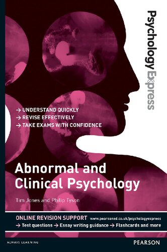Psychology Express Abnormal Clinical Psychology Tim Jones