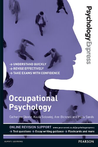 Psychology Express Occupational Psychology Catherine Steele