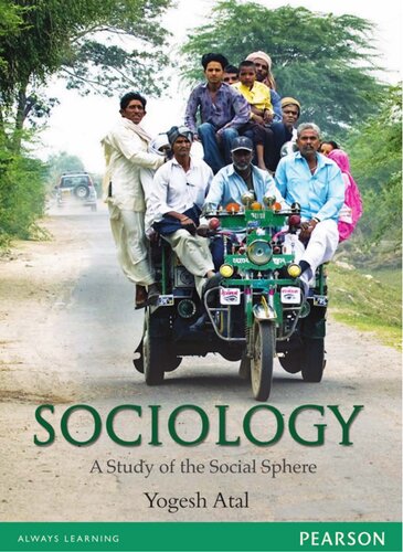 Sociology A Study Of The Social Sphere Yogesh Atal