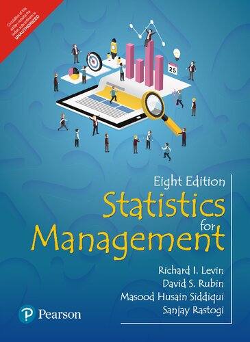 Statistics For Management 8th Edition Richard I Levin