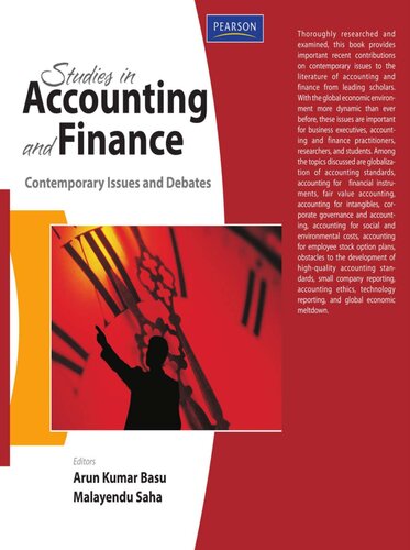 Studies In Accounting And Finance Contemporary Issues And Debates Arun Kumar Basu