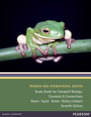 Study Guide For Campbell Biology Concepts Connections Pearson New International Edition 7th Edition Jane B Reece
