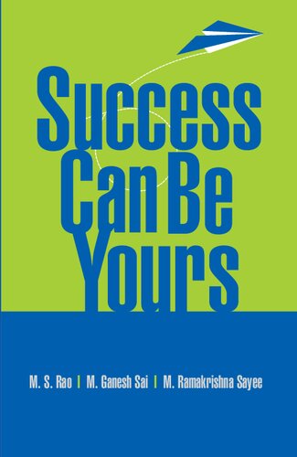 Success Can Be Yours M S Rao