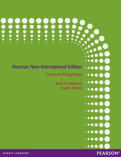 Technical Writing Basics 4th Edition Brian Holloway