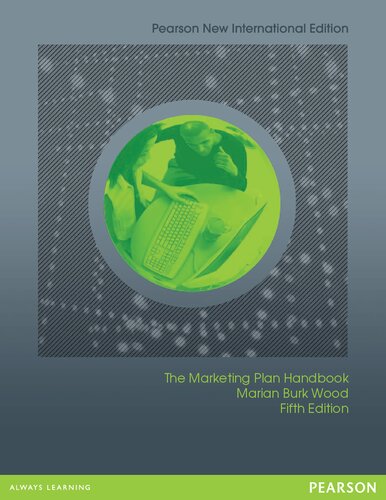 Marketing Plan Handbook Pearson New International Edition 5th Edition Marian Wood