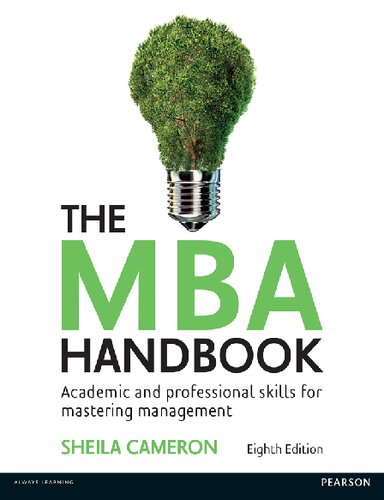 The Mba Handbook 8th Edition Sheila Cameron