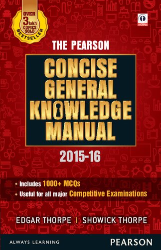 The Pearson Concise General Knowledge Manual 201516 Edgar Thorpe