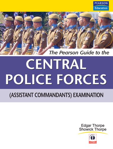 The Pearson Guide To The Central Police Forces Assistant Commandants Examination Edgar Thorpe