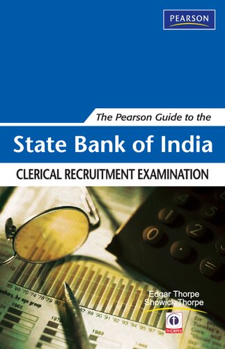 The Pearson Guide To The State Bank Of India Clerical Recruitment Examination Edgar Thorpe
