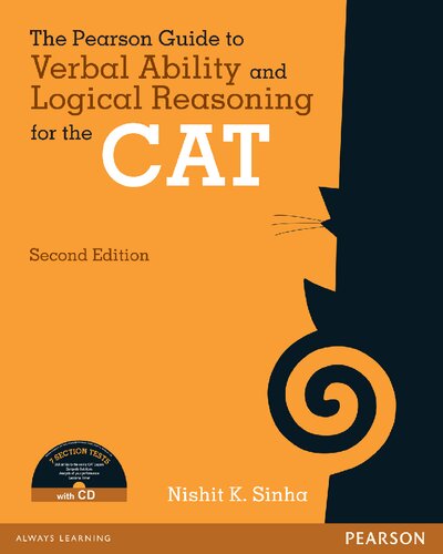 The Pearson Guide To Verbal Ability And Logical Reasoning For The Cat 2nd Edition Nishit K Sinha