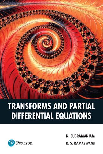 Transforms And Partial Differential Equations N Subramaniam
