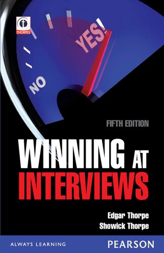 Winning At Interviews 5th Edition Edgar Thorpe Showick Thorpe