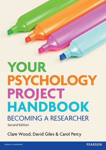 Your Psychology Project Handbook Becoming A Researcher 2nd Edition Clare Wood