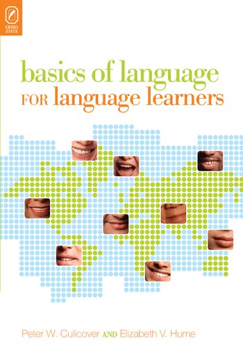 Basics Of Language For Language Learners 2nd Edition Peter W Culicover