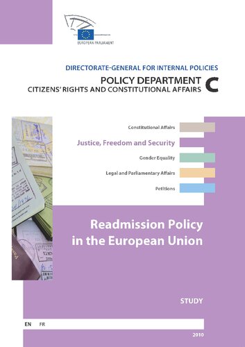 Readmission Policy In The European Union Jeanpierre Cassarino