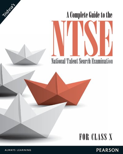 A Complete Guide To The Ntse National Talent Search Examination For Class X Trishna Knowledge Systems