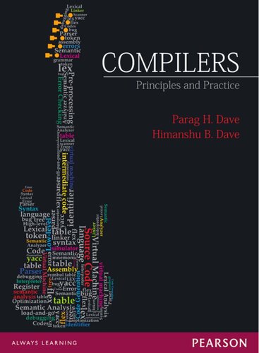 Compilers Principles And Practice Parag H Dave Himanshu B Dave