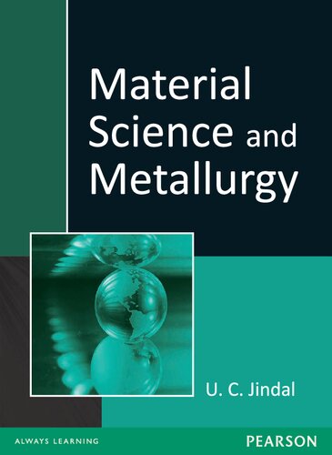 Material Science And Metallurgy U C Jindal