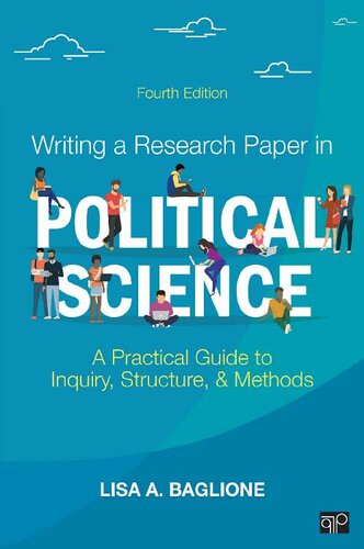 Writing A Research Paper In Political Science 4th Edition Lisa A Baglione