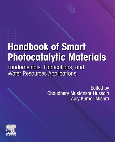 Handbook Of Smart Photocatalytic Materials Fundamentals Fabrications And Water Resources Applications Chaudhery Mustansar Hussain