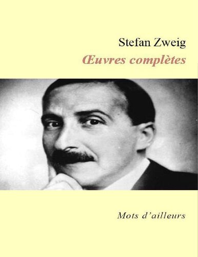 Uvres Compltes Stefan Zweig