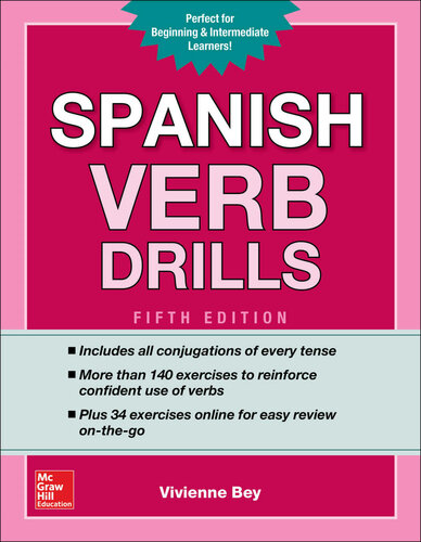 Spanish Verb Drills Fifth Edition Vivienne Bey