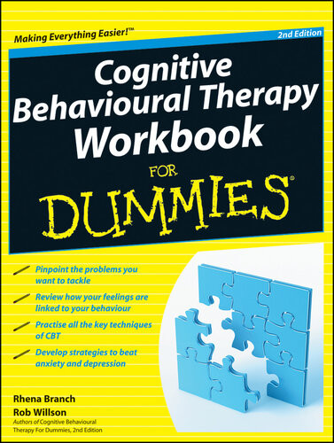 Cognitive Behavioural Therapy Workbook For Dummies Rhena Branch Rob Willson