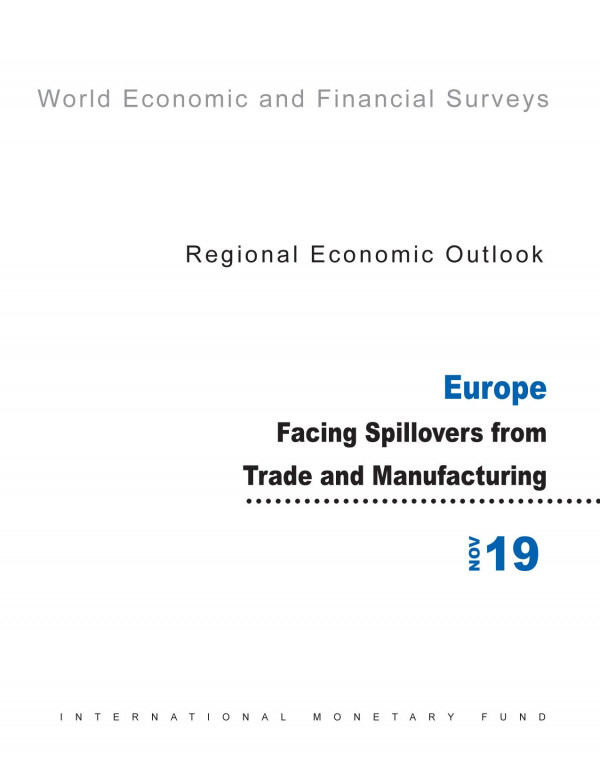 Regional Economic Outlook Europe November 2019 International Monetary Fund