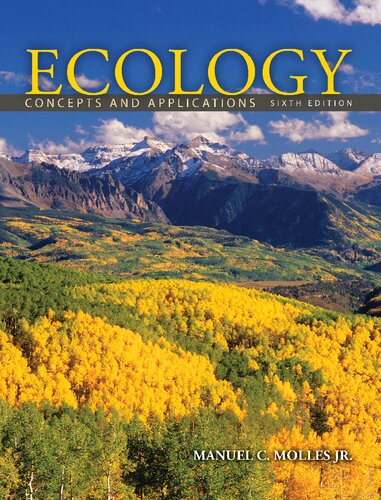 Ecology Concepts And Applications 6th Edition Manuel Molles
