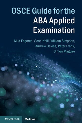 Osce Guide For The Aba Applied Examination Sean Neill William Simpson Andrew Davies