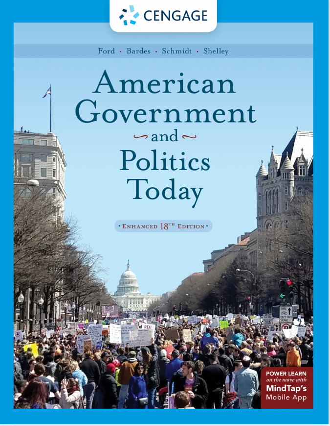 American Government And Politics Today Enhanced 18th Edition 18th Edition Barbara A Bardes