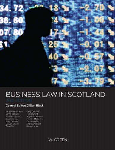 Business Law In Scotland 2nd Revised Gillian Black