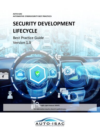 Security Development Lifecycle 13 Autoisac